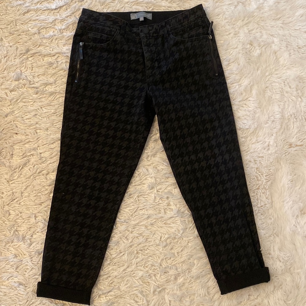 Stretch crop jeans